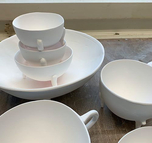 Arbeitsprozess: Nach dem Schruehbrand