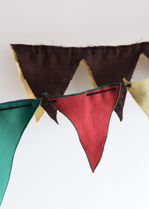 unterschiedliche Fähnchen