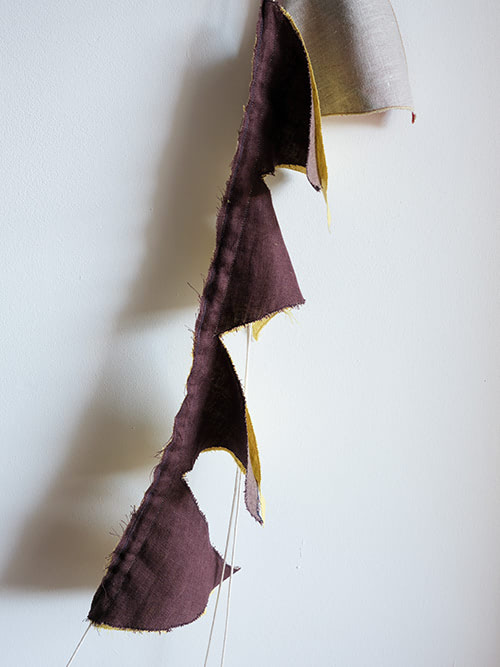 Fähnchen rotbraun und gelb