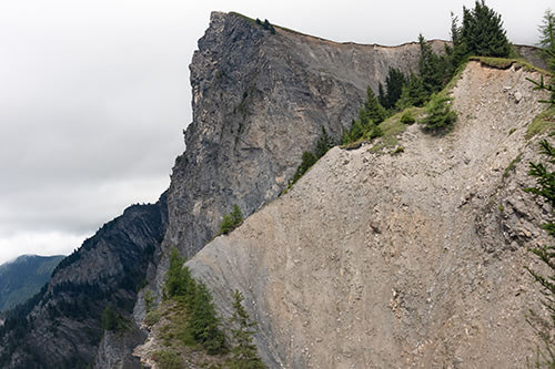 Felskant Alpen Querformat